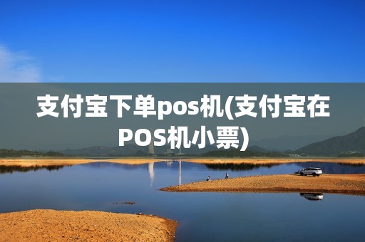 支付宝下单pos机(支付宝在POS机小票)