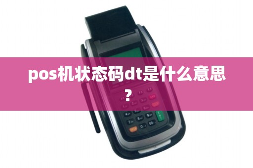 pos机状态码dt是什么意思？
