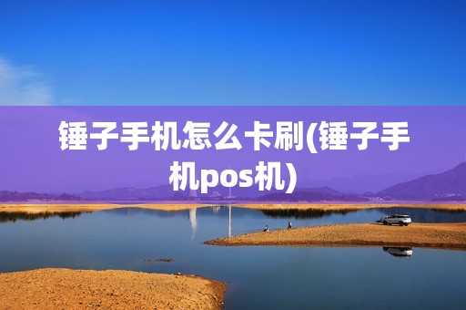 锤子手机怎么卡刷(锤子手机pos机)