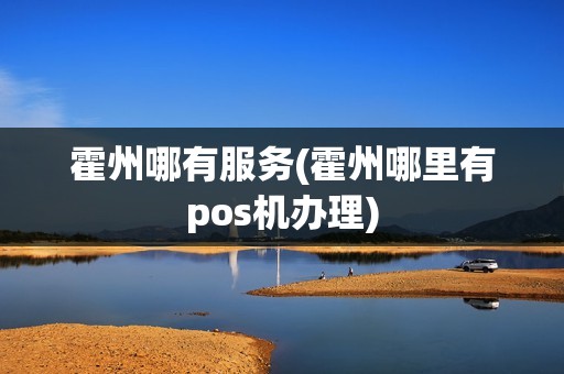 霍州哪有服务(霍州哪里有pos机办理)
