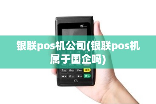 银联pos机公司(银联pos机属于国企吗)