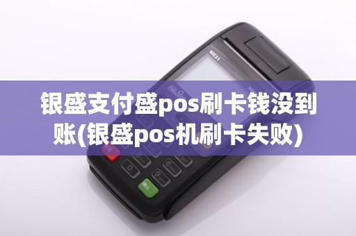 银盛支付盛pos刷卡钱没到账(银盛pos机刷卡失败)
