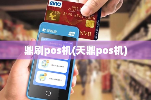 鼎刷pos机(天鼎pos机)