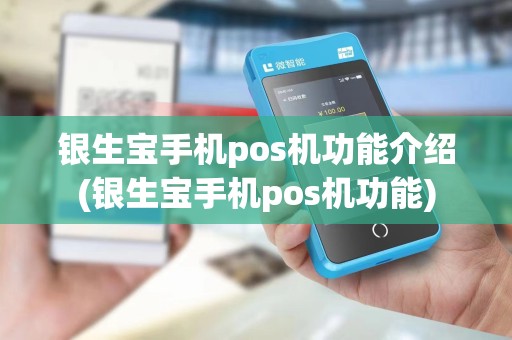银生宝手机pos机功能介绍(银生宝手机pos机功能)