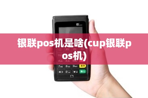 银联pos机是啥(cup银联pos机)