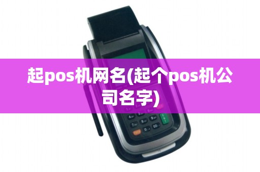 起pos机网名(起个pos机公司名字)