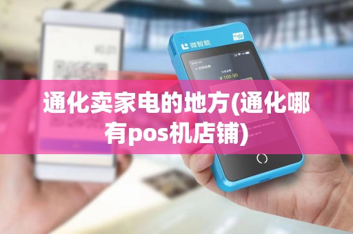 通化卖家电的地方(通化哪有pos机店铺)