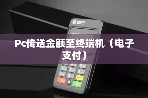 Pc传送金额至终端机（电子支付）