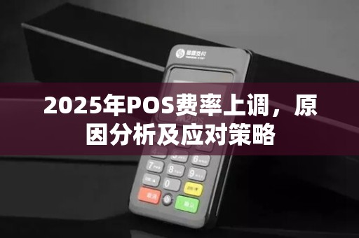2025年POS费率上调，原因分析及应对策略