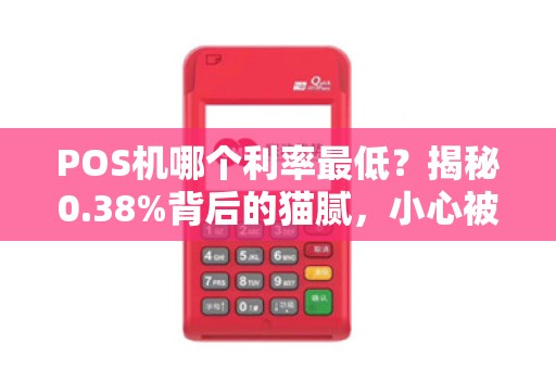 POS机哪个利率最低？揭秘0.38%背后的猫腻，小心被坑！