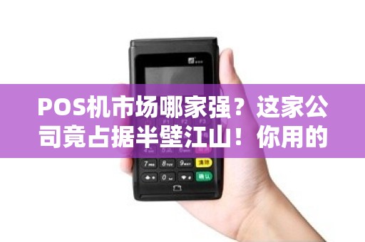POS机市场哪家强？这家公司竟占据半壁江山！你用的POS机上榜了吗？