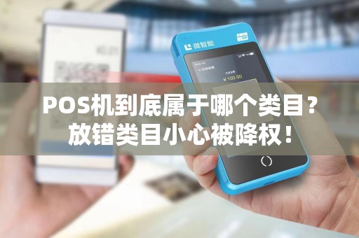 POS机到底属于哪个类目？放错类目小心被降权！