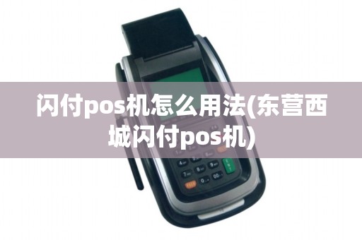 闪付pos机怎么用法(东营西城闪付pos机)