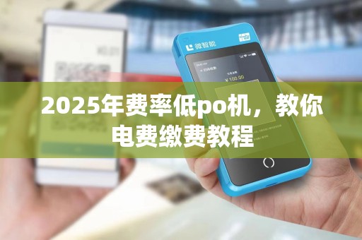 2025年费率低po机，教你电费缴费教程