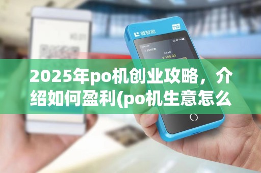 2025年po机创业攻略，介绍如何盈利(po机生意怎么做)