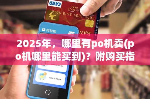 2025年，哪里有po机卖(po机哪里能买到)？附购买指南