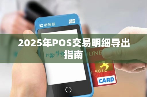 2025年POS交易明细导出指南