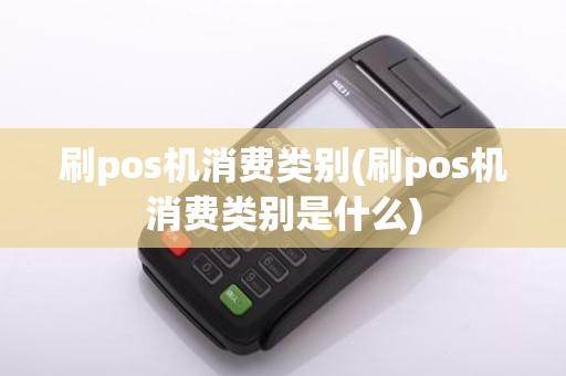 刷pos机消费类别(刷pos机消费类别是什么)