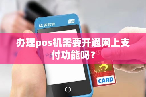 办理pos机需要开通网上支付功能吗？