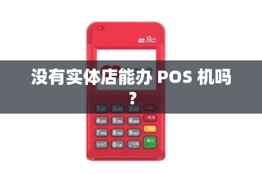 没有实体店能办 POS 机吗？