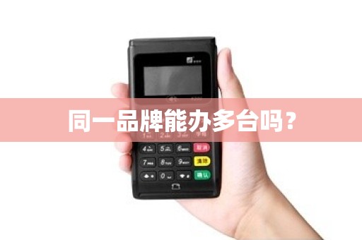 同一品牌能办多台吗？