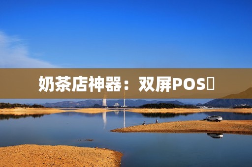奶茶店神器：双屏POS✓