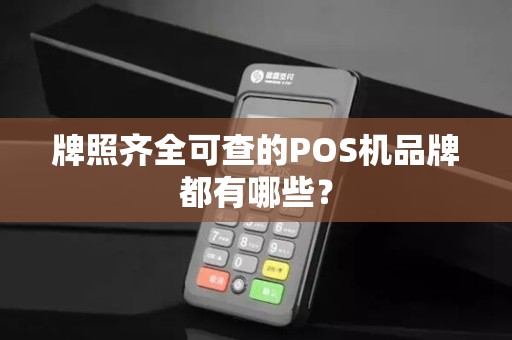 牌照齐全可查的POS机品牌都有哪些？