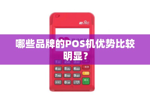 哪些品牌的POS机优势比较明显？