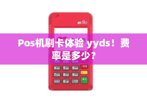 Pos机刷卡体验 yyds！费率是多少？