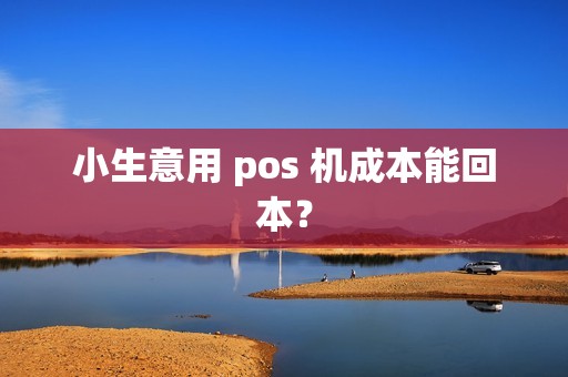 小生意用 pos 机成本能回本？