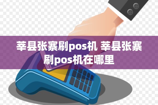 莘县张寨刷pos机 莘县张寨刷pos机在哪里