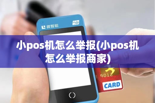 小pos机怎么举报(小pos机怎么举报商家)