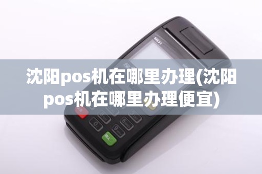 沈阳pos机在哪里办理(沈阳pos机在哪里办理便宜)