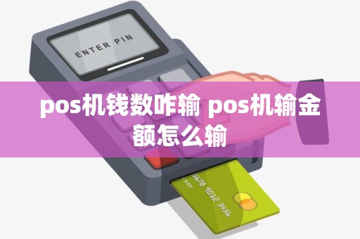 pos机钱数咋输 pos机输金额怎么输