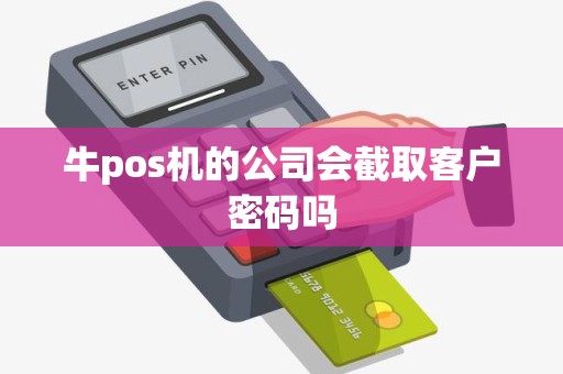 牛pos机的公司会截取客户密码吗