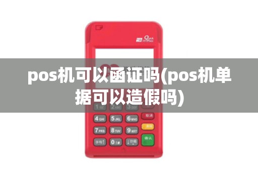 pos机可以函证吗(pos机单据可以造假吗)