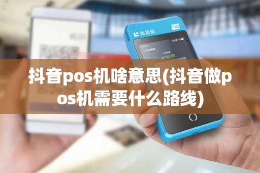 抖音pos机啥意思(抖音做pos机需要什么路线)