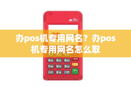 办pos机专用网名？办pos机专用网名怎么取
