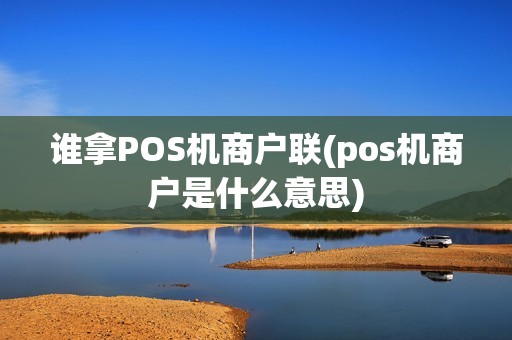 谁拿POS机商户联(pos机商户是什么意思)