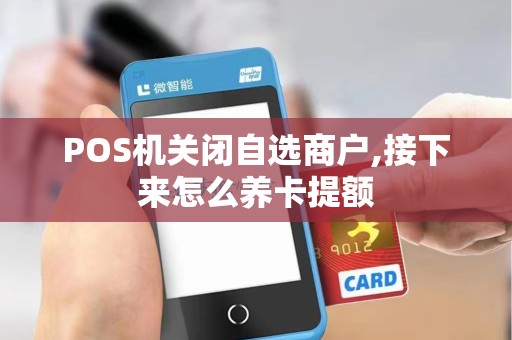 POS机关闭自选商户,接下来怎么养卡提额