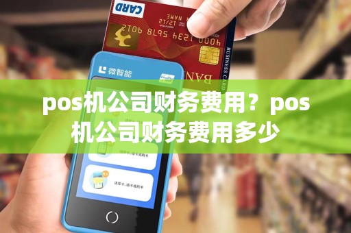 pos机公司财务费用？pos机公司财务费用多少