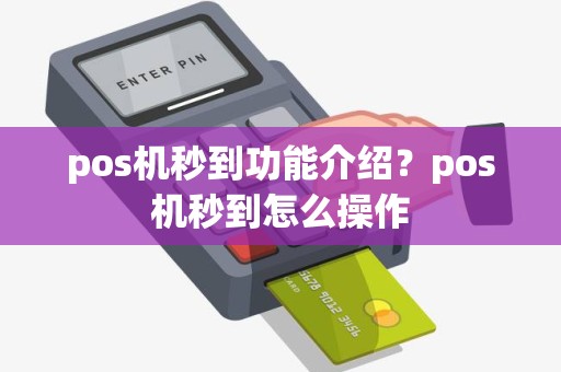 pos机秒到功能介绍？pos机秒到怎么操作