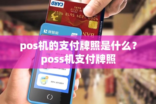 pos机的支付牌照是什么？poss机支付牌照