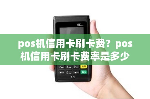 pos机信用卡刷卡费？pos机信用卡刷卡费率是多少