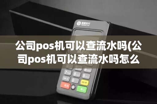 公司pos机可以查流水吗(公司pos机可以查流水吗怎么查)