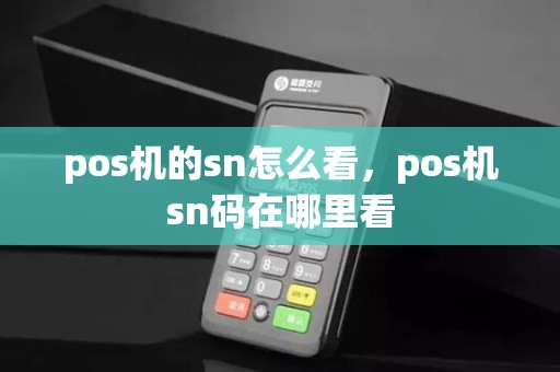 pos机的sn怎么看，pos机sn码在哪里看