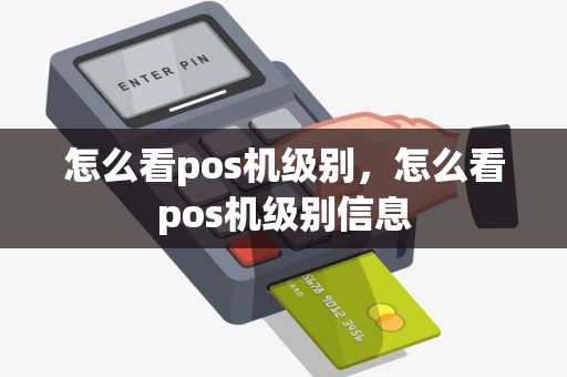 怎么看pos机级别，怎么看pos机级别信息