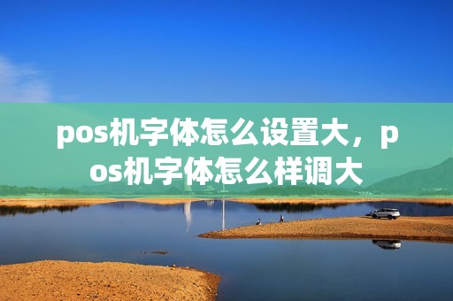 pos机字体怎么设置大，pos机字体怎么样调大
