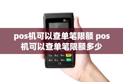 pos机可以查单笔限额 pos机可以查单笔限额多少