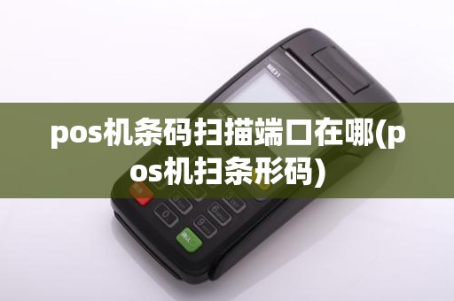 pos机条码扫描端口在哪(pos机扫条形码)